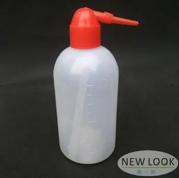 Инструмент для преподавания химии 500 мл Пластиковая бутылка Очистите инструмент высотой 19 см Бесплатная доставка