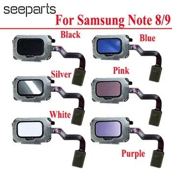 Датчик отпечатков пальцев Touch ID, Кнопка главного меню, гибкий кабель для Samsung Note 8, запасные части для Samsung note 9, отпечаток пальца