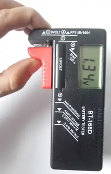 цифровой измеритель напряжения аккумулятора 1 шт. 1,5 В-9 В