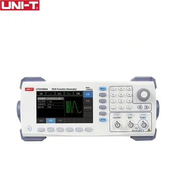 Функция UNI-T UTG1005A /генератор сигналов произвольной формы / одноканальный/полоса пропускания канала 5 МГц /частота дискретизации 125 МС/с.