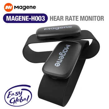 Датчик сердечного ритма Magene Mover H003, двухрежимный Bluetooth-датчик ANT с нагрудным ремнем, спортивный монитор для Wahoo Garmin Igpsport