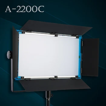 140 Вт Светодиодная RGB панель, Bluetooth-контроллер приложения Yidoblo A-2200C Pro, Непрерывное освещение для фотостудии, видеофильм