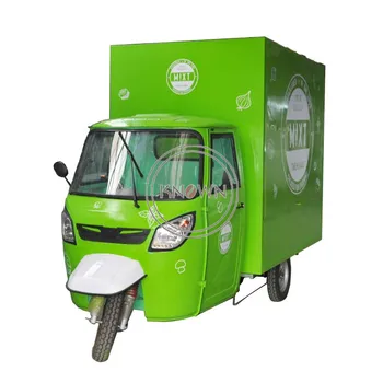 Горячая Продажа Электрической мобильной тележки для еды Tuk Tuk Tricycle Piaggio Ape Food Truck для продажи в Европе