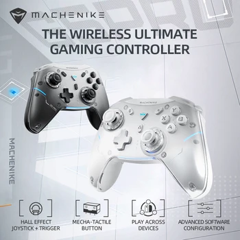 Machenike G5 Pro Геймпад Беспроводной Триггер Холла и Джойстик С Механическими Тактильными Кнопками Игровой Контроллер Для ПК-Коммутатора Android IOS