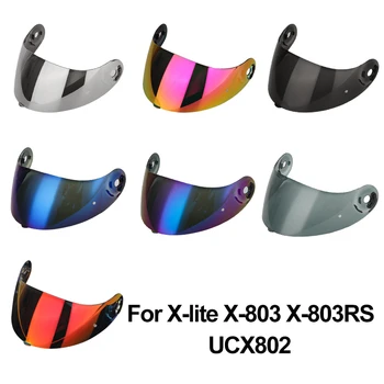 Козырек Шлема Объектив Для X-lite X-803 X-803RS UCX802 Противотуманная Наклейка с защитой от ультрафиолета Мотоциклетный Шлем Casco Moto Аксессуары X803 RS