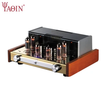 YAQIN MC-84L Аппарат для мочевого пузыря EL84 Вакуумный Ламповый усилитель 12 Вт * 2 Fever HiFi Аудио Высококачественный усилитель мощности Для Дома