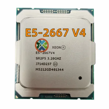 Используемый процессор XEON E5 2667 V4 CPU 8-ЯДЕРНЫЙ 3,2 ГГц 25 МБ КЭШ-ПАМЯТИ L3 135 Вт SR2P5 LGA 2011-3