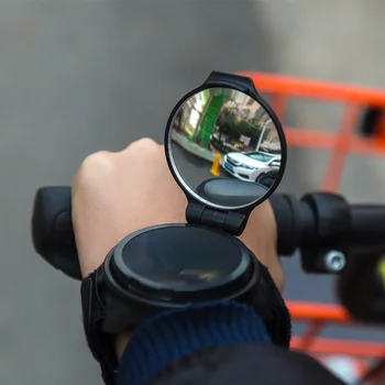 Складное Велосипедное Наручное Зеркало С Возможностью Поворота На 360 °, Велосипедное Наручное Зеркало заднего Вида, Защитное Велосипедное Зеркало Заднего Вида, Задний Отражатель Велосипеда