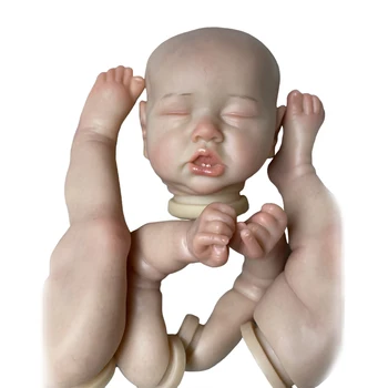 Наборы кукол Реборн, расписанные художниками, 20 дюймов ручной работы, наборы кукол для новорожденных Bebe, Набор кукол Реборн, Bebes Reborn De Silicone Real