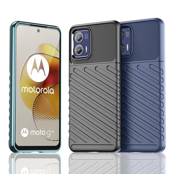 Для Motorola Moto G73 Чехол Для Moto G73 Чехол Саппу Противоударная Броня Задний Бампер Телефона Мягкий Чехол Из ТПУ Для Moto G 73 G73 Fundas