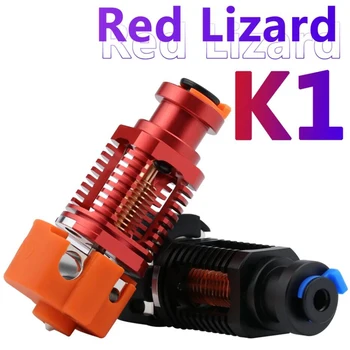 Красная Ящерица K1 V6 Hotend Собранный Покрытый Медью Горячий Конец для Voron 2.4 Prusa I3 MK3 Titan BOWDEN V2 Экструдер 3D Принтер