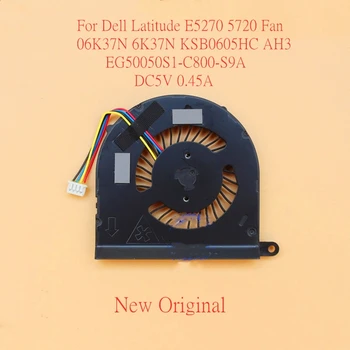 Новый Оригинальный Вентилятор Охлаждения процессора ноутбука Для Dell Latitude E5270 5720 Вентилятор 06K37N 6K37N KSB0605HC AH3 EG50050S1-C800-S9A DC5V 0.45A