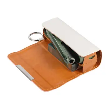 Защитный чехол для IQOS ILUMA, защищающий от падения, портативная электронная сигарета, чехол-бумажник из искусственной кожи