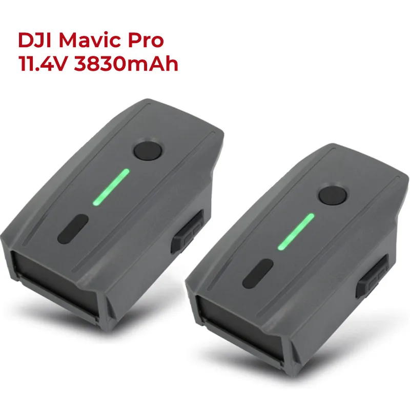 1-4 упаковки сменных аккумуляторов Mavic Pro емкостью 3830 мАч для Mavic Pro, Mavic Pro Platinum, Mavic Pro White (не подходят для Mavic 2)0