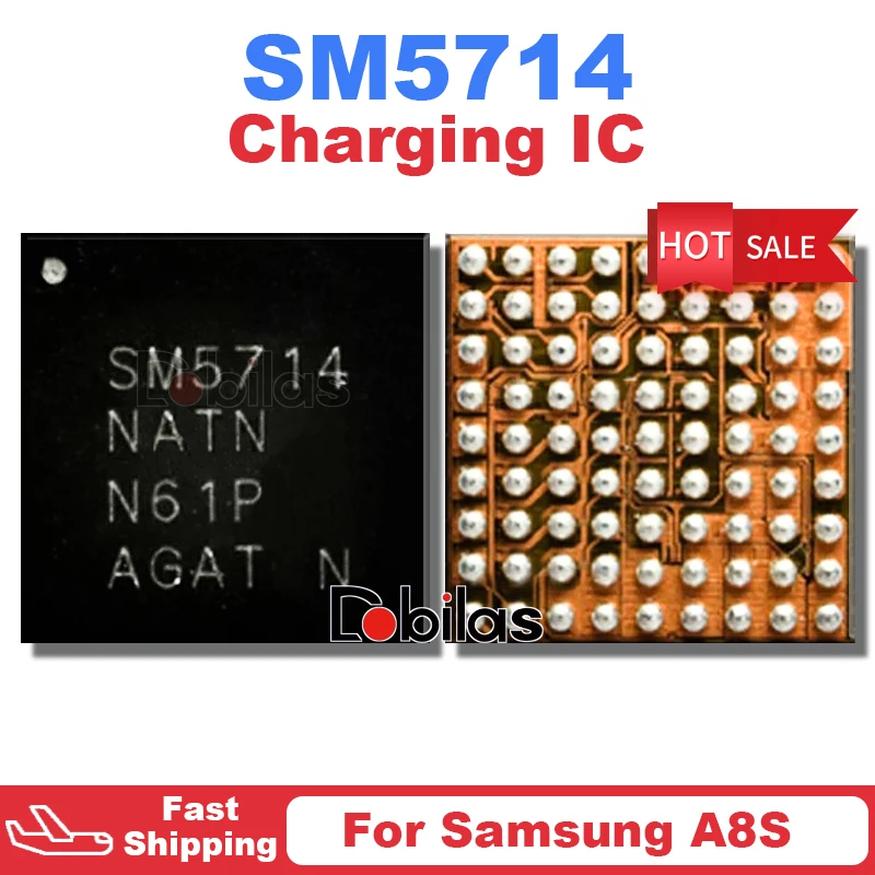 10 шт./лот SM5714 Для Samsung A8S G8870 USB Зарядное устройство IC BGA Зарядка Аудио Дисплей Микросхема Запасные Части Чипсет0