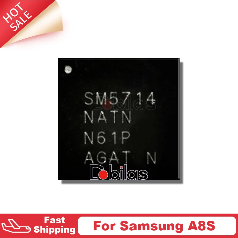 10 шт./лот SM5714 Для Samsung A8S G8870 USB Зарядное устройство IC BGA Зарядка Аудио Дисплей Микросхема Запасные Части Чипсет2