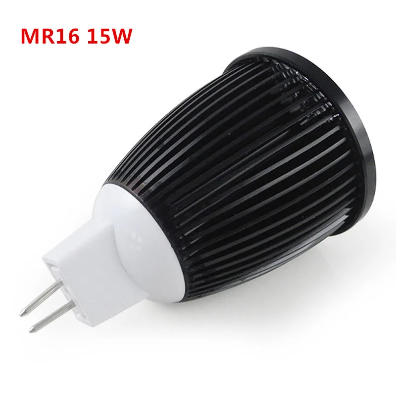 1шт Супер Яркий MR16 LED COB 9 Вт 12 Вт 15 Вт светодиодная Лампа MR16 12V Теплый Белый/Чистый/холодный белый светодиодный СВЕТИЛЬНИК2