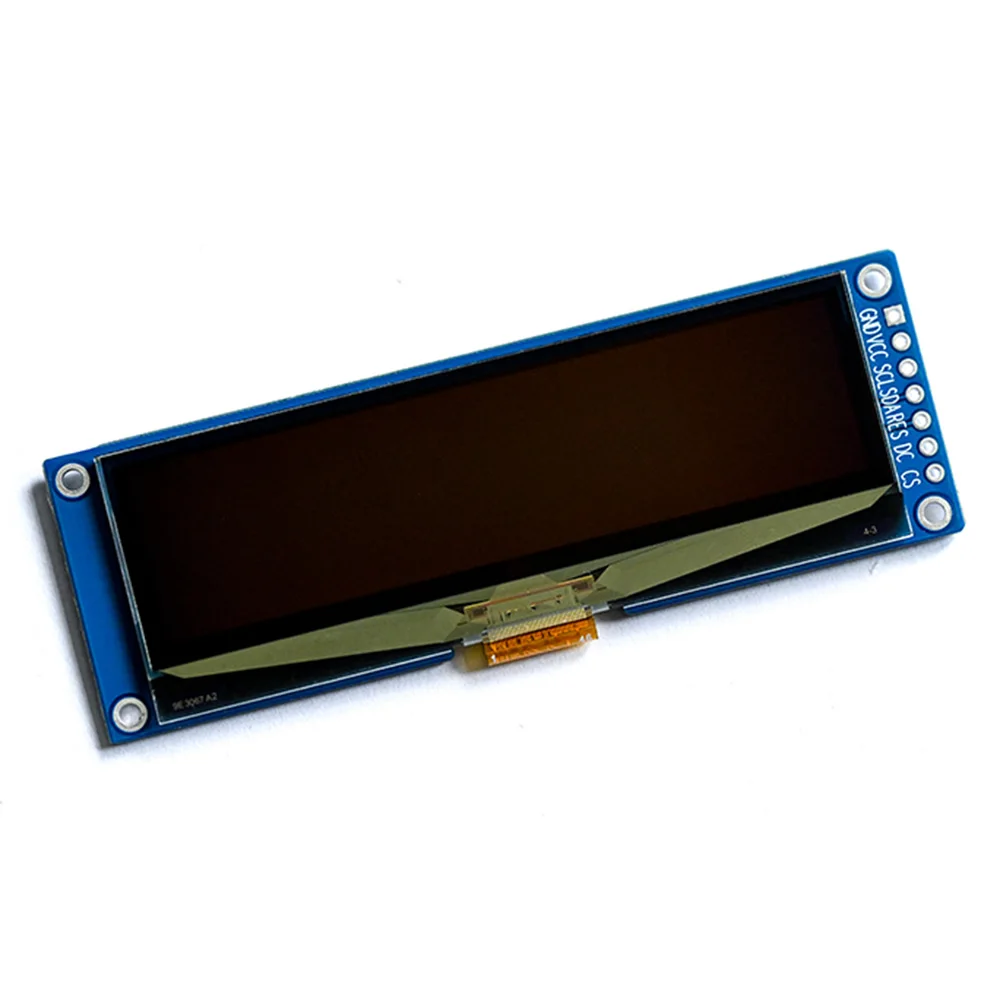 2,7-дюймовый 256x64 OLED ЖК-дисплей Модуль SSD1322 I2C IIC Драйвер 7 Контактов Самосветящаяся Дисплейная Плата Экранная Плата3
