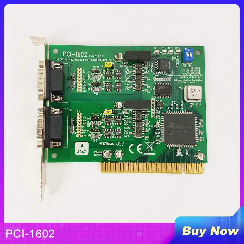 2-Портовый RS-422/485 для изолированной коммуникационной карты Advantech PCI PCI-16020