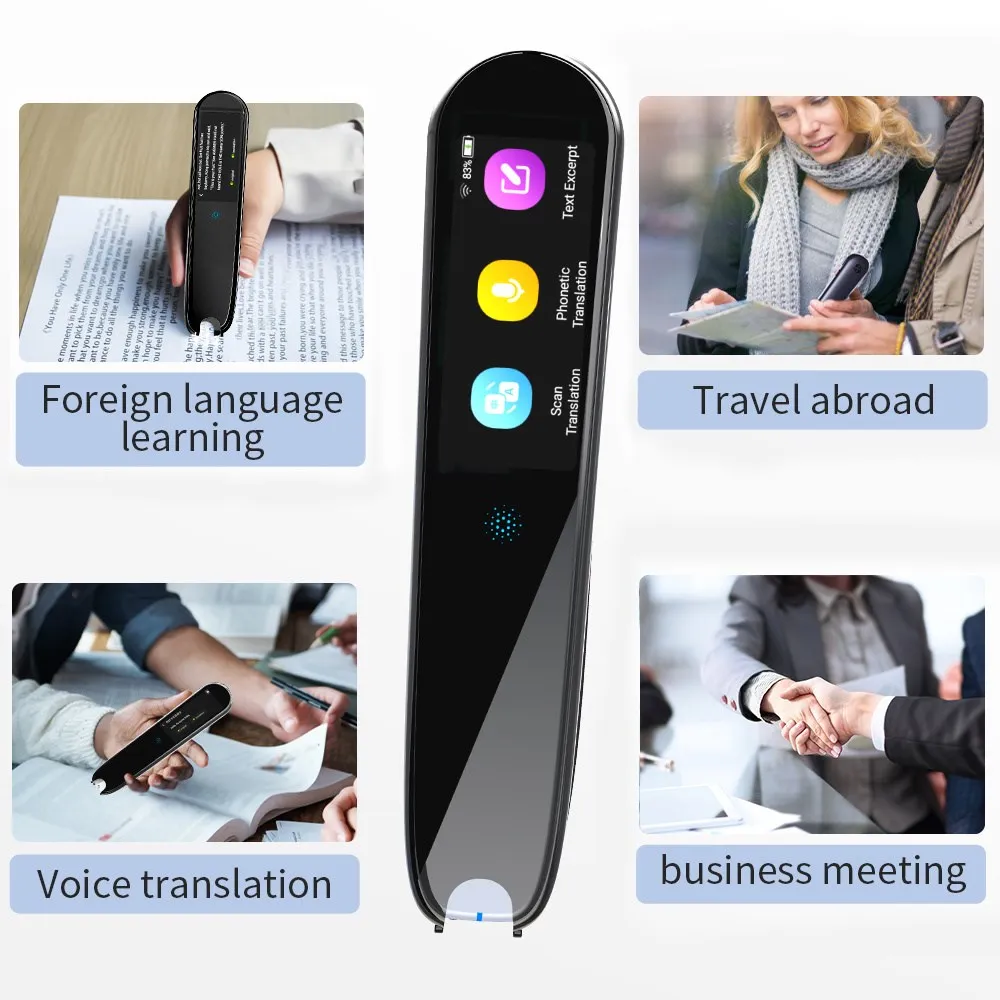 2023 Новый X2 Smart Voice Scan Translator Pen Многофункциональный Автономный переводчик языков в режиме реального времени, Деловые поездки за границу, обучение2