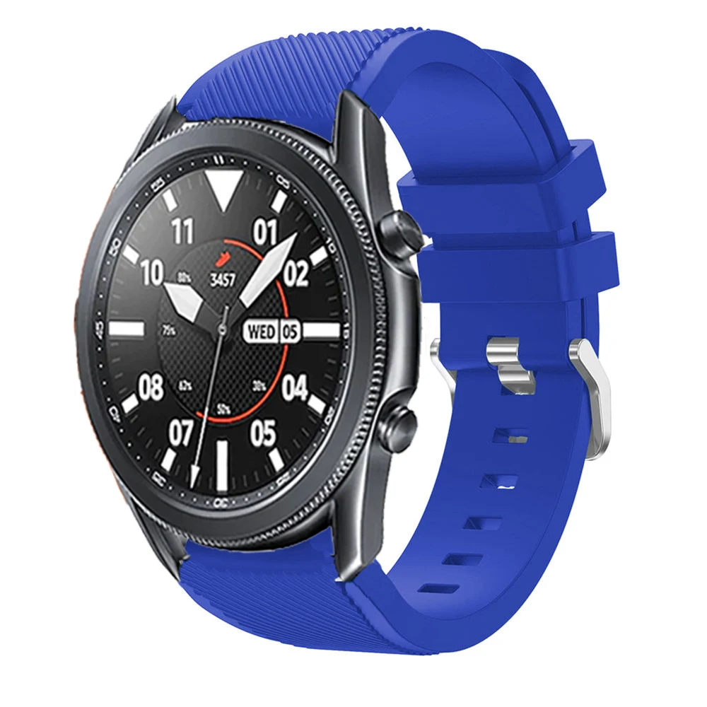 22 ММ силиконовый ремешок для Samsung Galaxy Watch 3 45 мм ремешок для умных часов Браслет-напульсник ремешок для часов Garmin Vivoactive 42