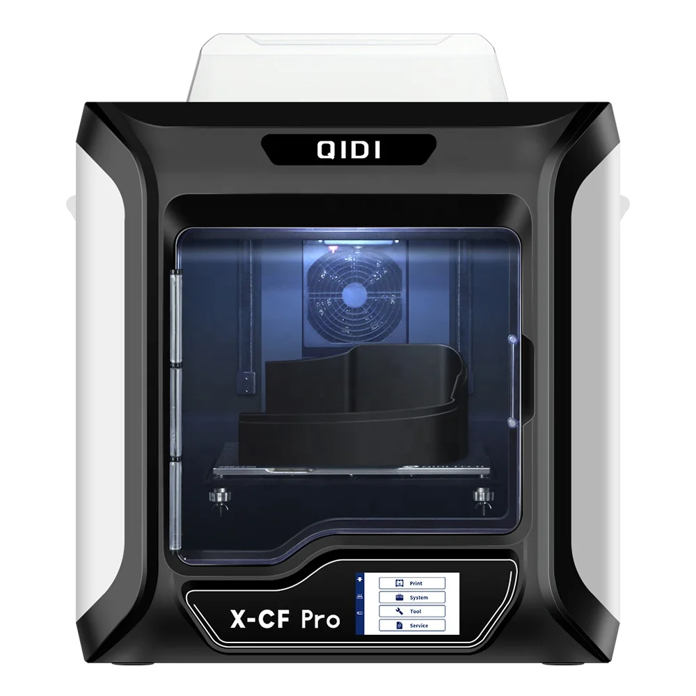 3D-принтер большого размера X-CF Pro промышленного класса, углеродное волокно, нейлон, PLA, 300x250x300 мм2