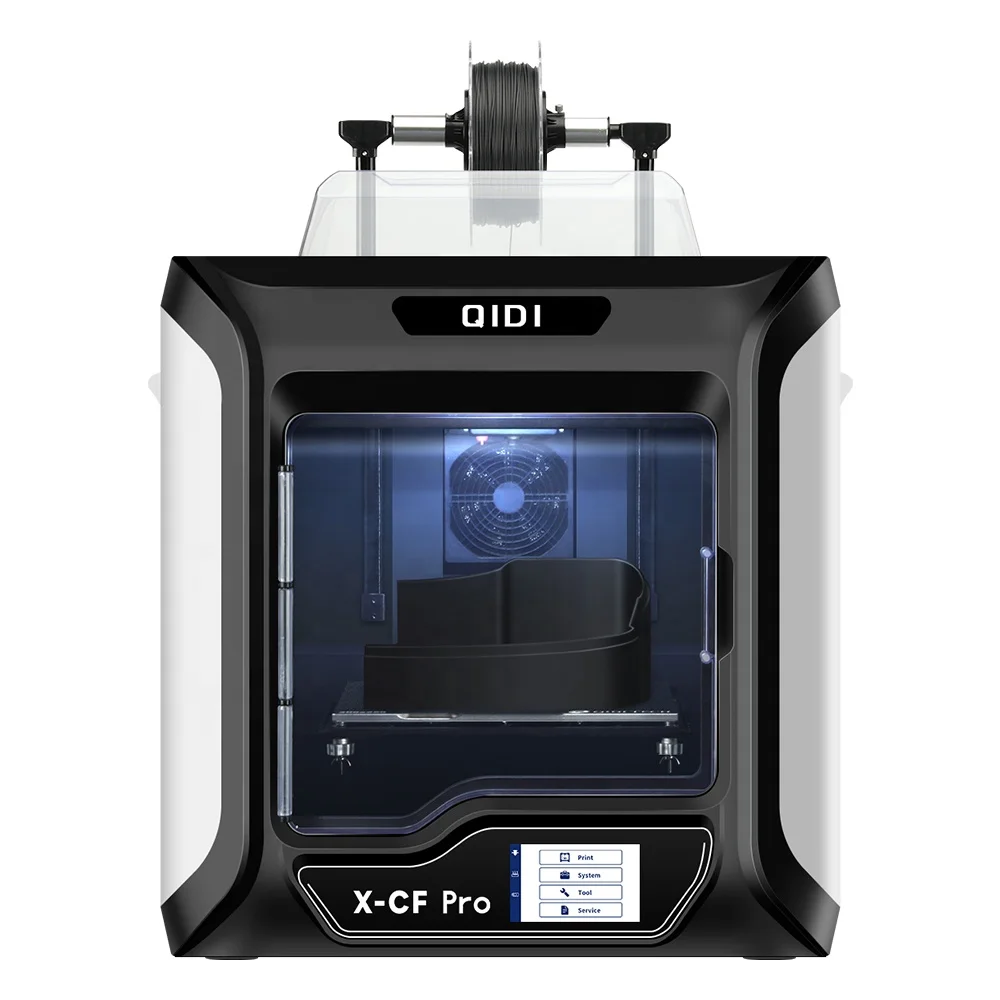 3D-принтер большого размера X-CF Pro промышленного класса, углеродное волокно, нейлон, PLA, 300x250x300 мм3