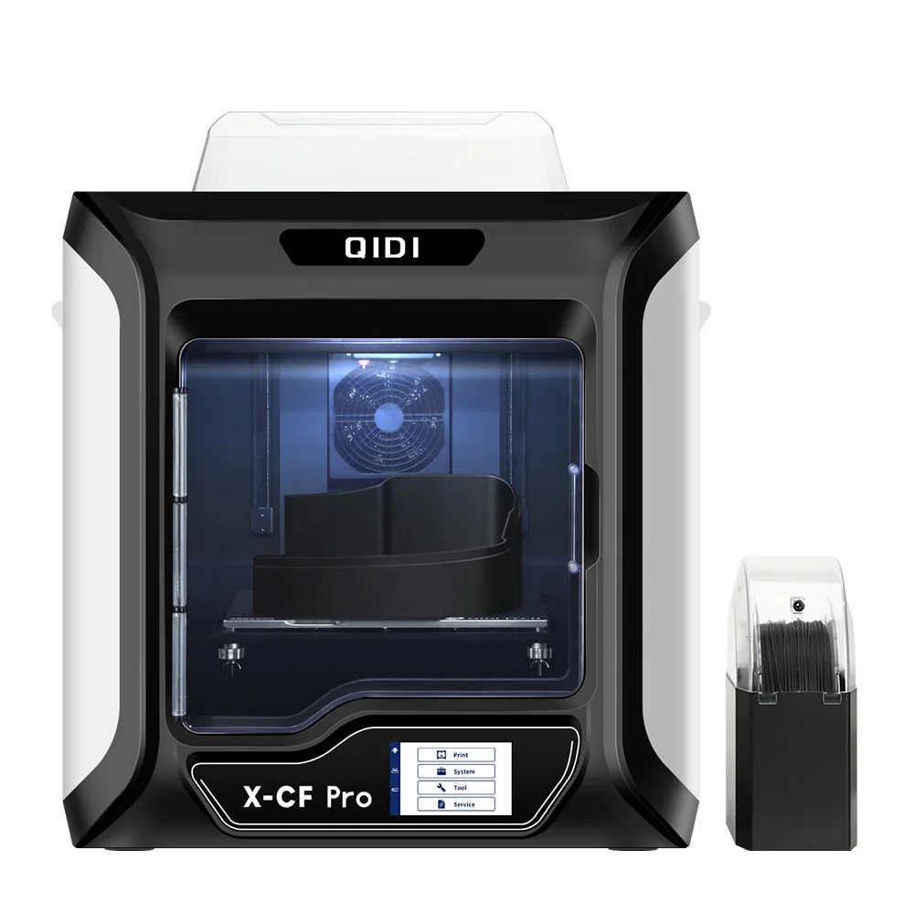 3D-принтер большого размера X-CF Pro промышленного класса, углеродное волокно, нейлон, PLA, 300x250x300 мм4