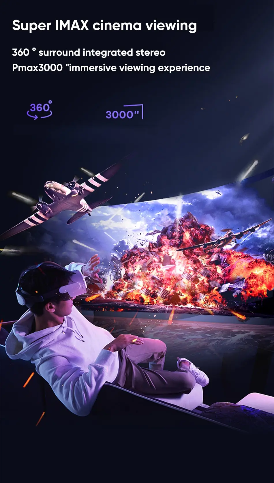 4K HD Smart 3D VR очки для Android 10 шлем для виртуальных игр pico neo 3 vr2