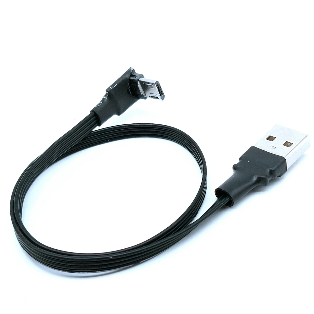 5 см-300 см Супер Плоский Гибкий прямой, вверх и вниз, влево и вправо под углом 90 Градусов USB Micro USB Кабель для передачи данных от мужчины к мужчине 1 М 2 М3