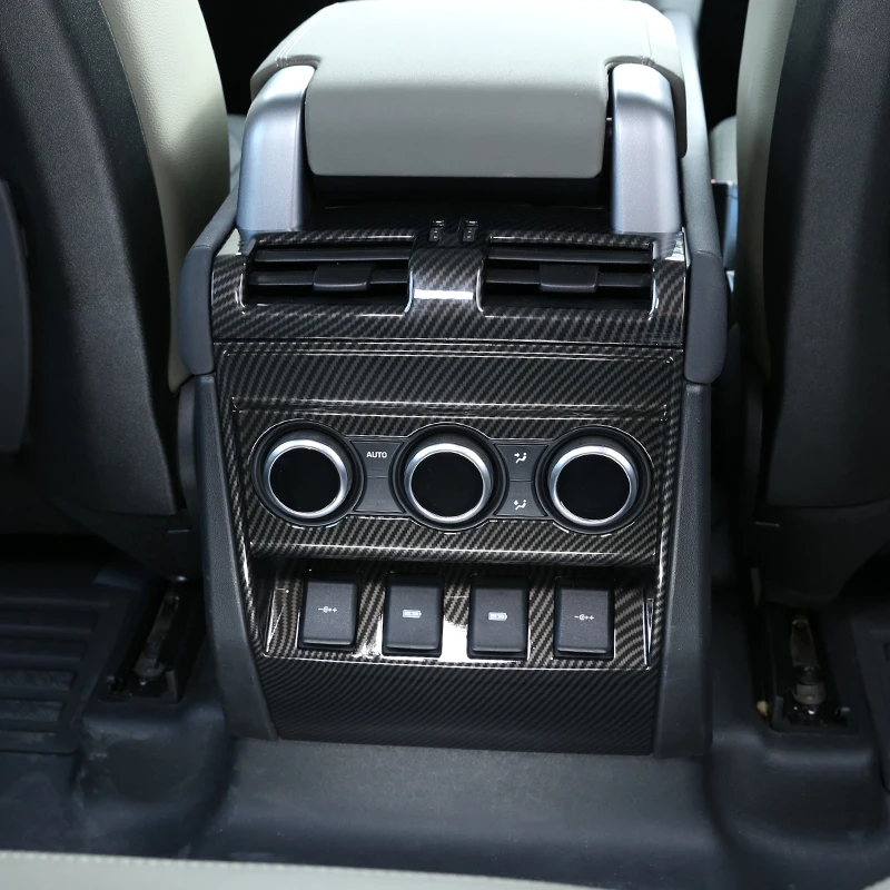 ABS Коробка для Подлокотников Заднего ряда, Вентиляционная Рама Кондиционера, Противоударная Накладка, Для Land Rover Defender 110 130 2020-21, Автомобильный Аксессуар3