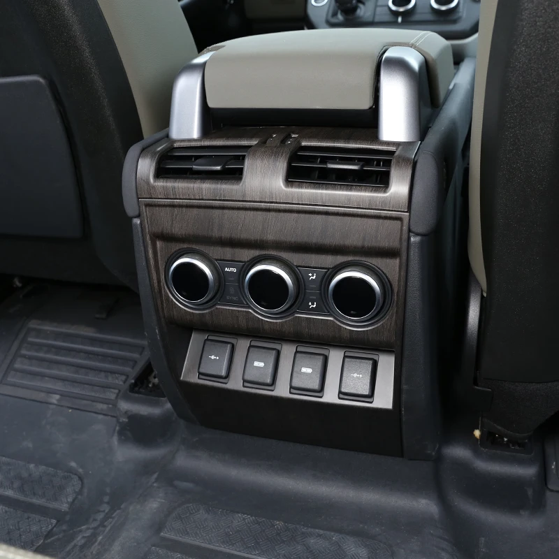 ABS Коробка для Подлокотников Заднего ряда, Вентиляционная Рама Кондиционера, Противоударная Накладка, Для Land Rover Defender 110 130 2020-21, Автомобильный Аксессуар4