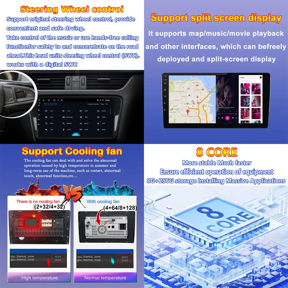 Android 13 Автомобильная радионавигация для Nissan NV200 2011 2015-2018 Автомобильный мультимедийный плеер Авто Радио Стерео Автомобильный DVD GPS2
