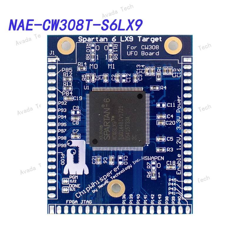 Avada Tech NAE-CW308T-S6LX9 Инструмент разработки программируемых логических микросхем Spartan 6LX9 FPGA Target для CW3080