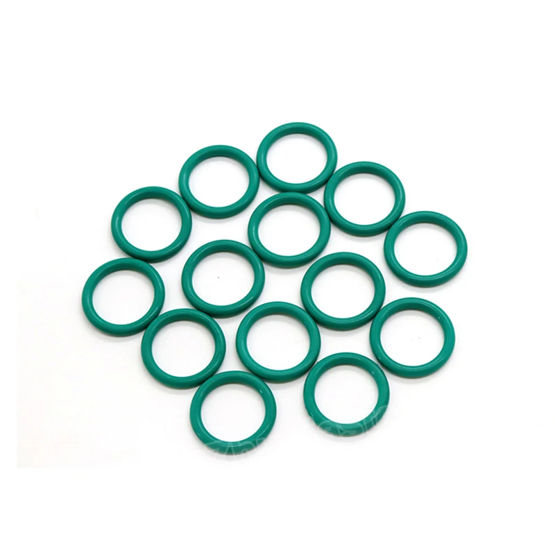 CS 3,1 мм Уплотнительное кольцо из зеленого фтористого каучука Уплотнительная прокладка Шайба FKM Изоляционное Масло Высокотемпературная Коррозионная стойкость2