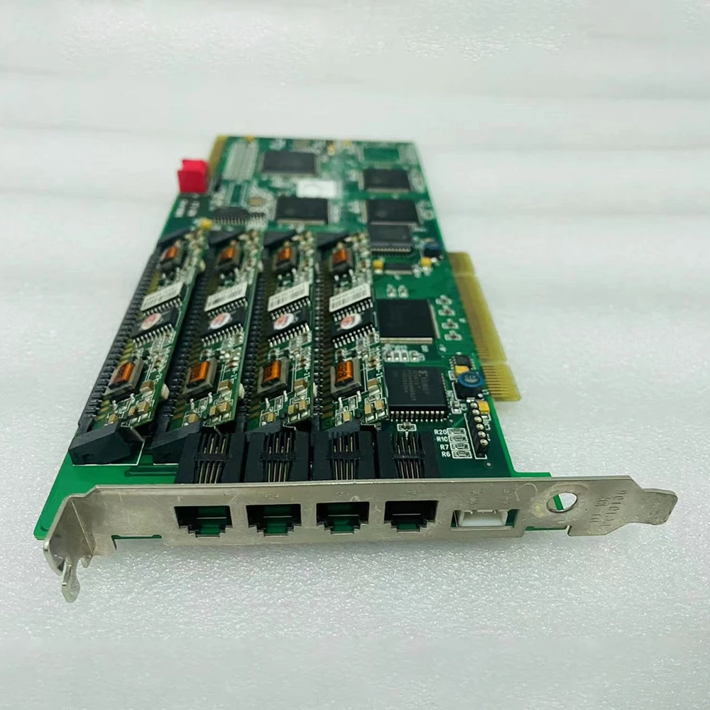D081A-PCI REV: 2.3 Для голосовой карты DONJIN DONJIN-DN081A с четырьмя модулями Оригинальное качество Быстрая доставка2