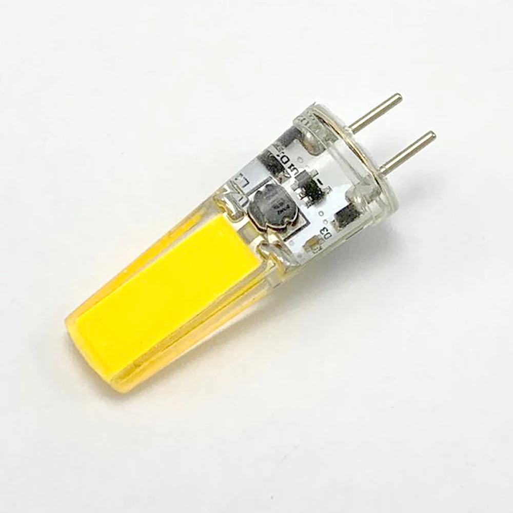 G4 GY6.35 Светодиодная лампа COB 2508 6 Вт AC DC 12V 24V Свечи Заменяют 50 Вт галоген для прожектора люстры1