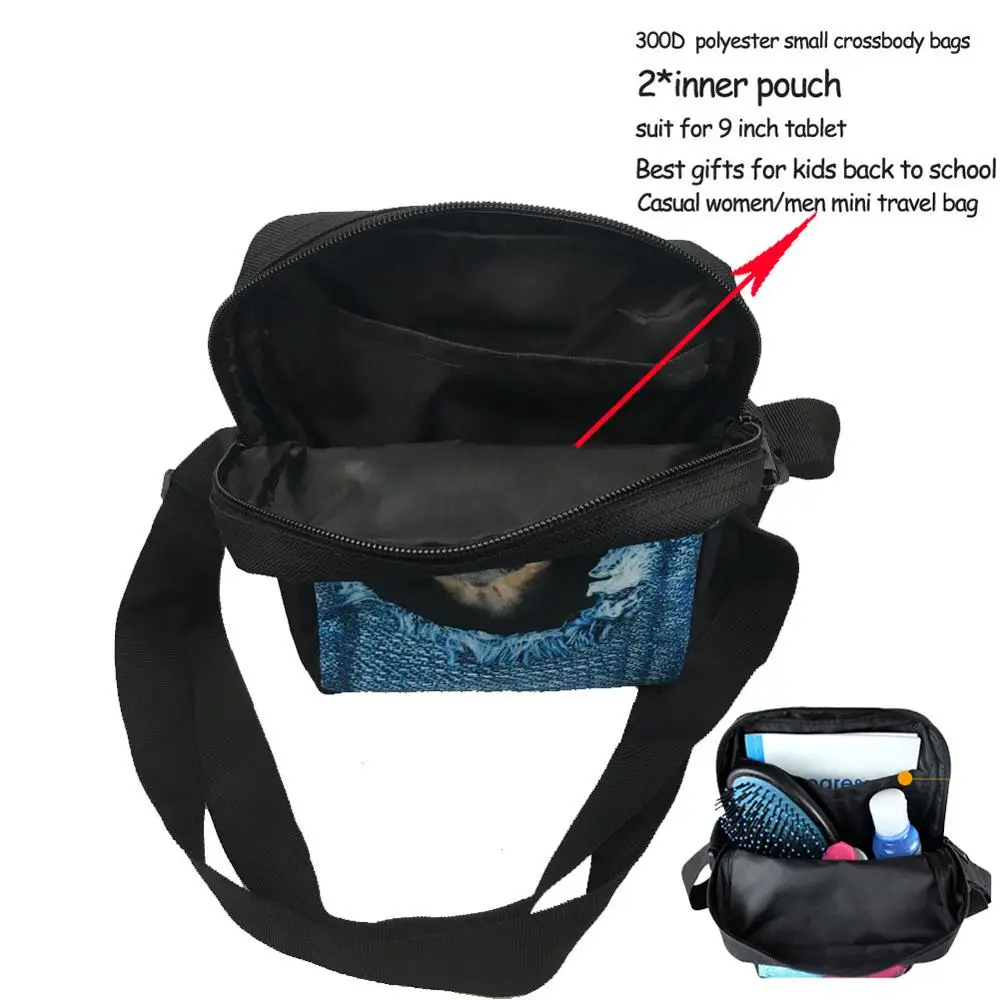 Jackherelook Школьная сумка для подростков с принтом Среды Адамс, Маленькая вместительная Модная Женская сумка через плечо, Повседневная дорожная сумка4