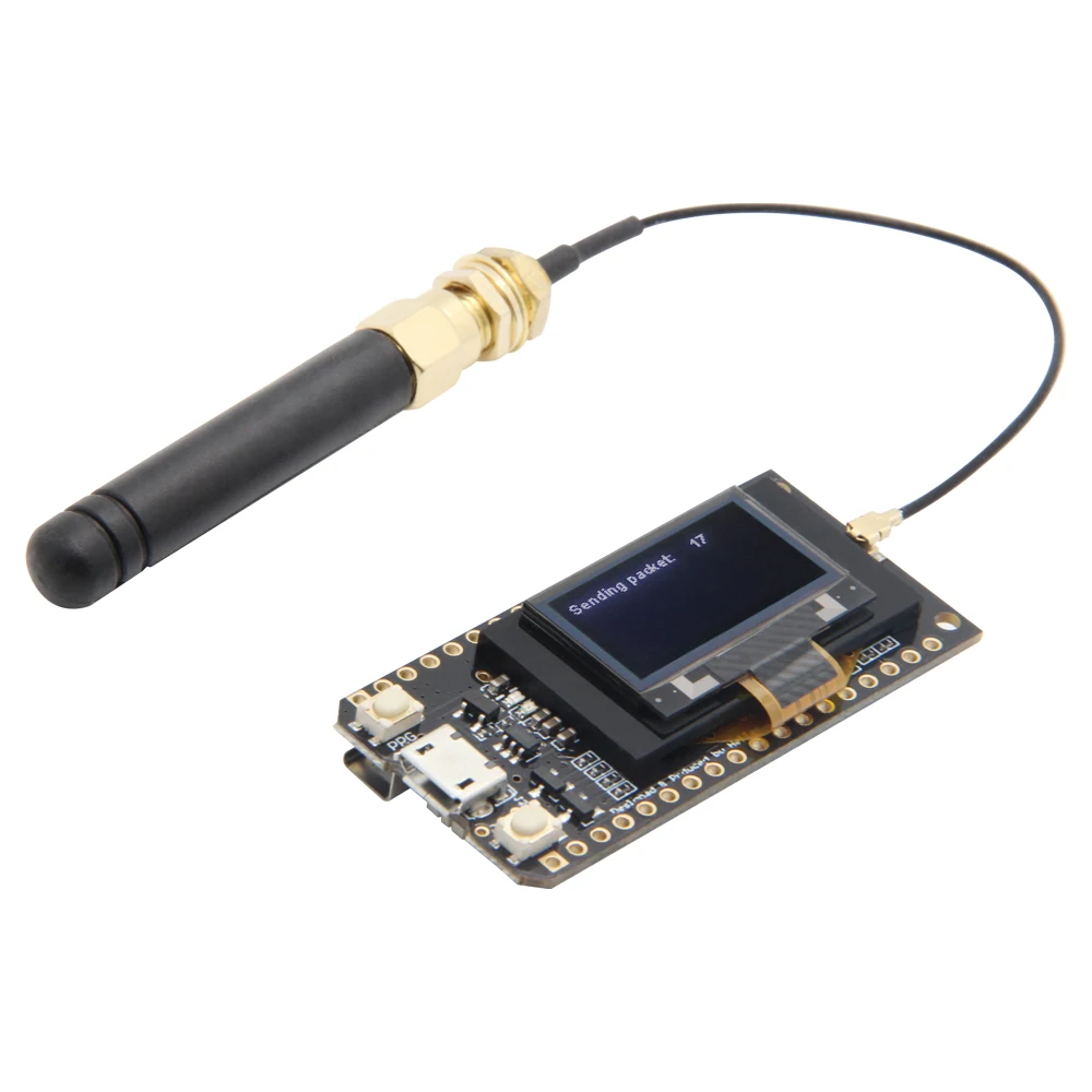 LILYGO 1 шт. LoRa32 V1.0 LoRa 868 МГц ESP32 Плата развития OLED 0,96 дюймовый дисплей Беспроводной модуль WIFI Bluetooth2