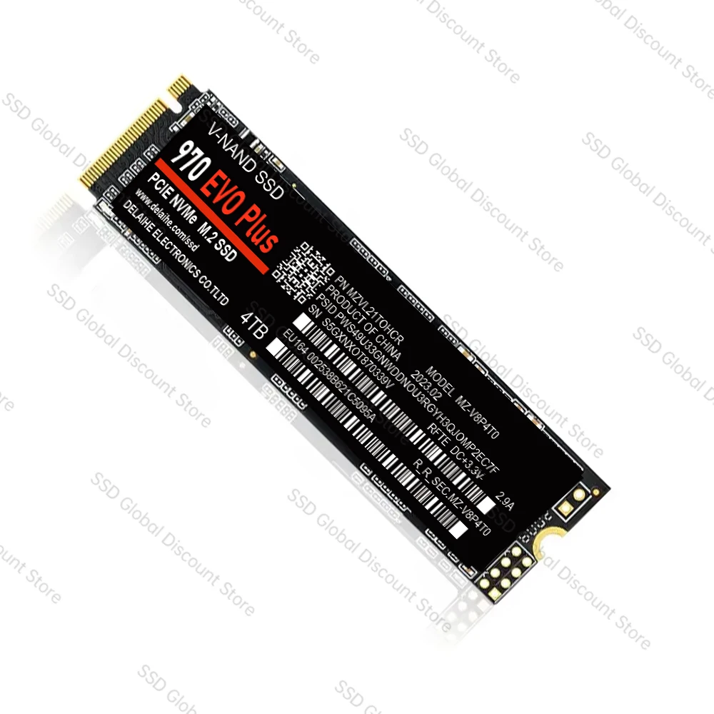 M.2 4 ТБ SSD NGFF 1 ТБ 512 гб Твердотельный накопитель Высокоскоростной 2 Тб ssd nvme m2 2280 PCIe 3,0 Внутренний жесткий диск Для Настольного Ноутбука3