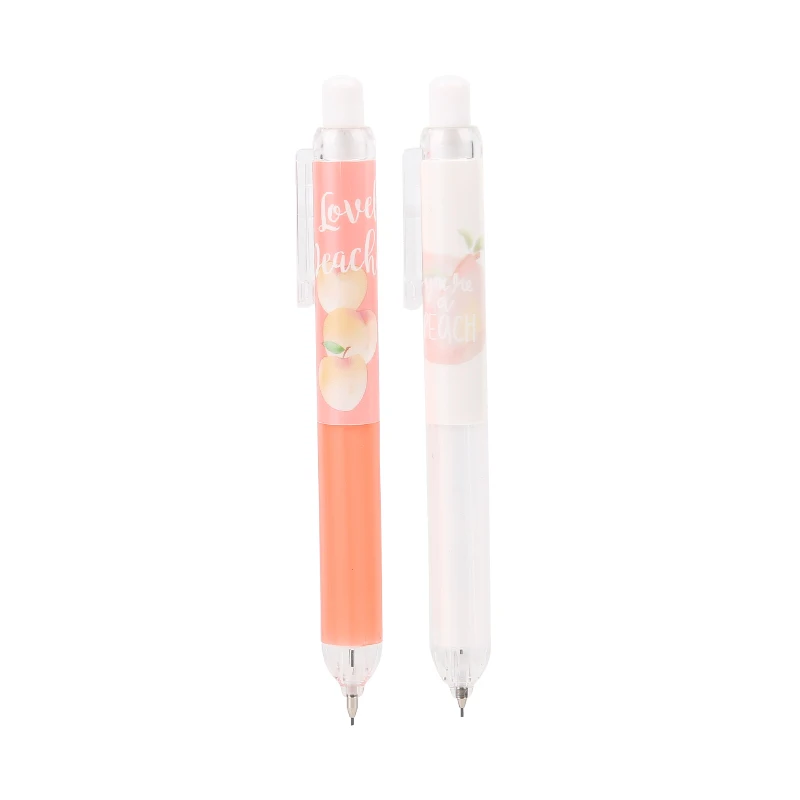 M & G Peach Party Limited, автоматический карандаш, Розовый Милый карандаш, школьный рисунок, Механический карандаш 0,5 мм4
