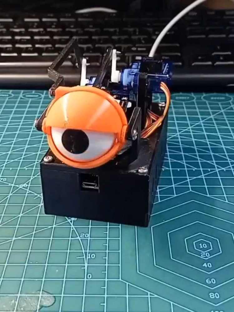 SG90 Одноглазый/Бинокулярный Роботизированный Бионический глаз для Arduino Robot Kit с ESP8266 Web/APP Control 3D Принтер Робот Программируемые Игрушки2