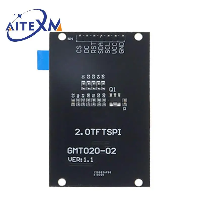 TFT-дисплей 2,0-дюймовый OLED-ЖК-привод IC ST7789V 240rgb x320 с Матричным интерфейсом SPI для Полноцветного ЖК-модуля Arduio4