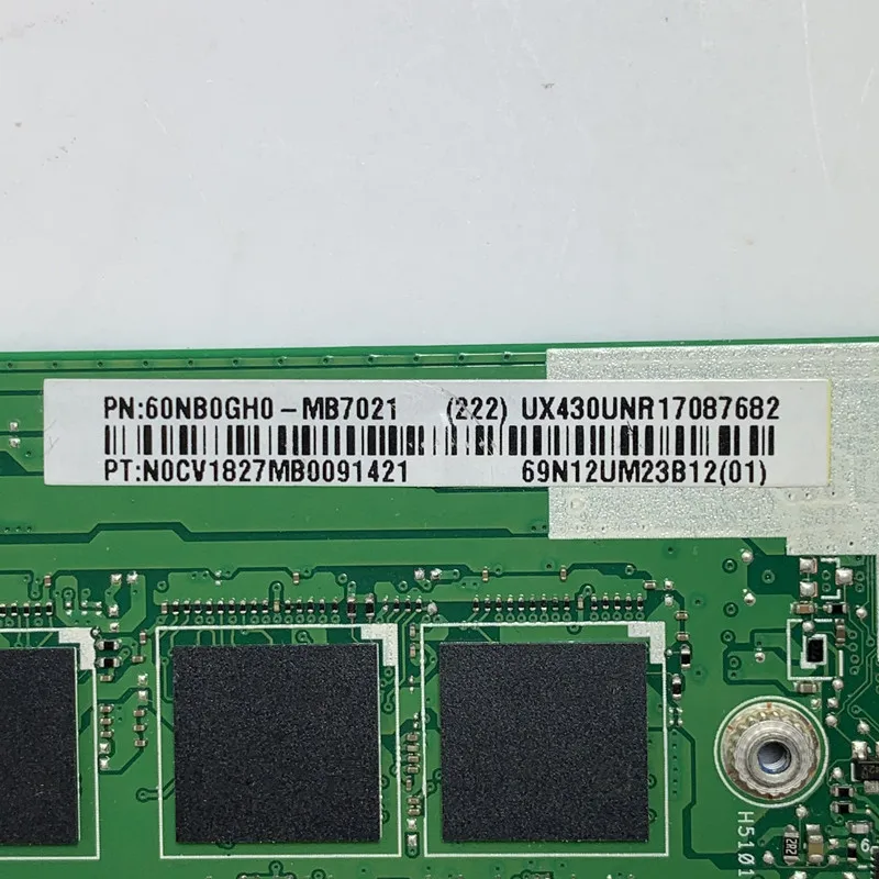 UX430UN REV.2.2 Материнская плата для ноутбука Asus Материнская плата N17S-G1-A1 MX150 16 ГБ с процессором SR3LC I7-8550U 100% Полностью протестирована, работает хорошо5