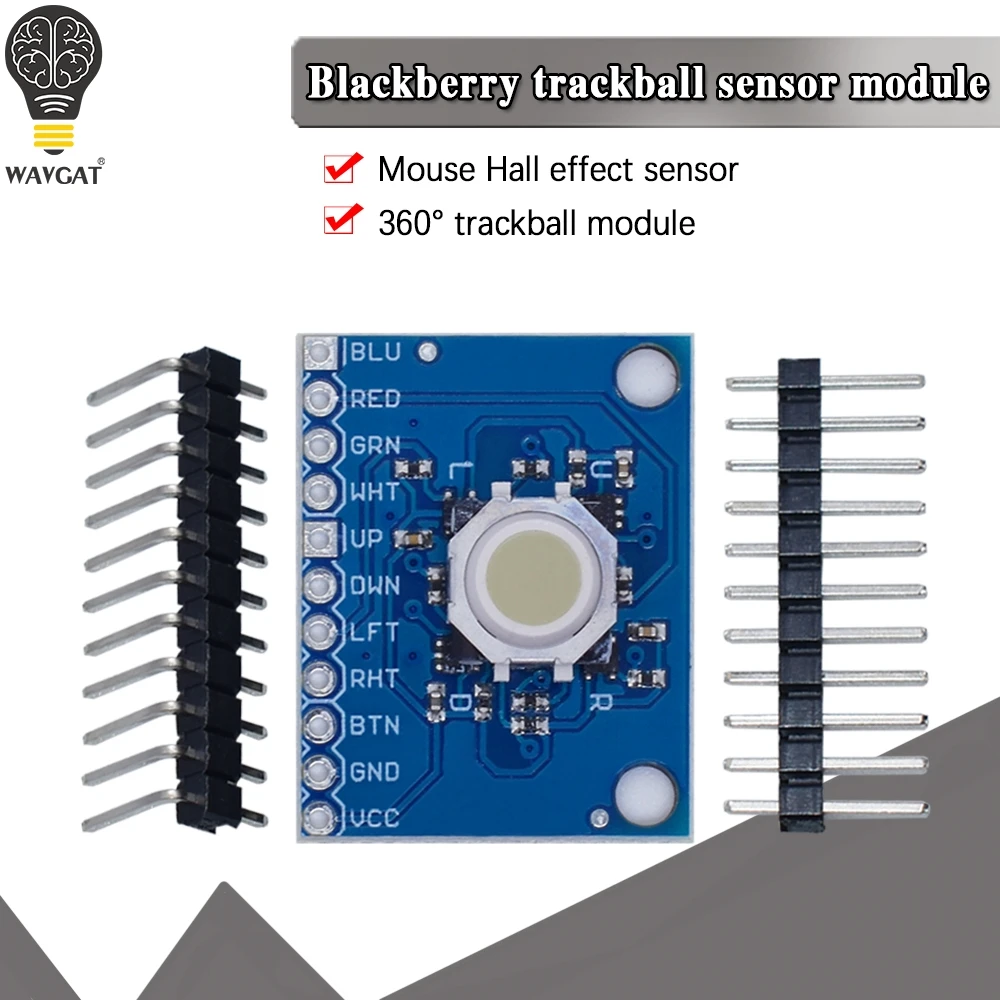 WAVGAT ICSH044A ICSTATION Пятиклавишный навигационный ключевой модуль для Blackberry Trackball Breakout Board Модуль 2,5 В-5,25 В0