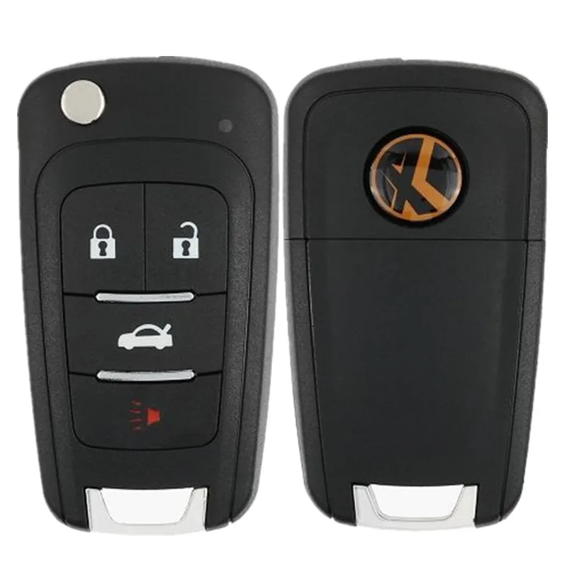 Xhorse XNBU01EN Беспроводной Пульт Дистанционного Управления 4 Кнопки Аксессуары для автомобильных Ключей в стиле Buick для инструментов VVDI2 Английская версия 5 шт./Лот1