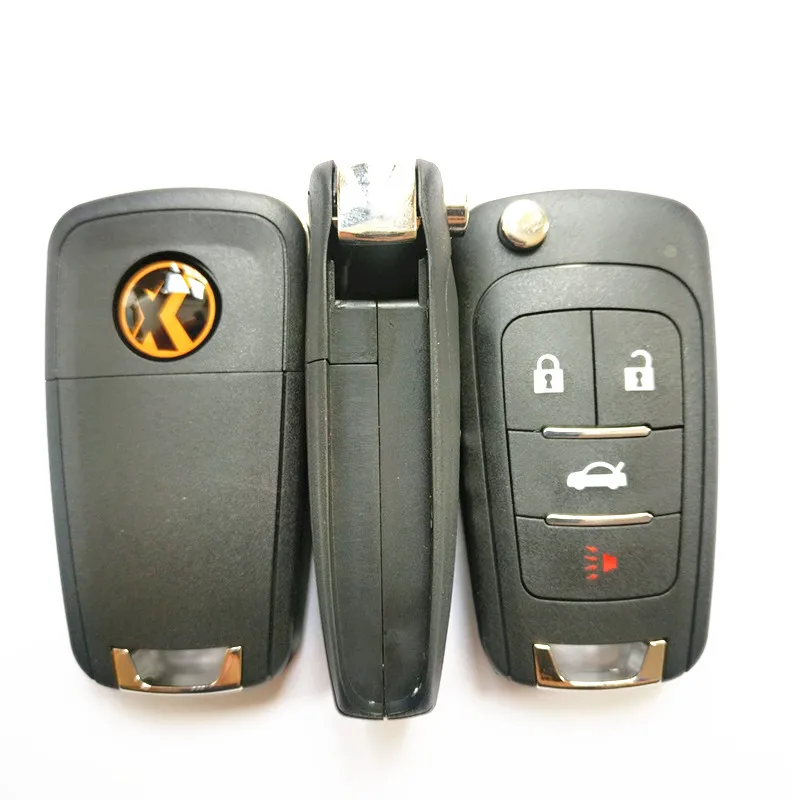 Xhorse XNBU01EN Беспроводной Пульт Дистанционного Управления 4 Кнопки Аксессуары для автомобильных Ключей в стиле Buick для инструментов VVDI2 Английская версия 5 шт./Лот3