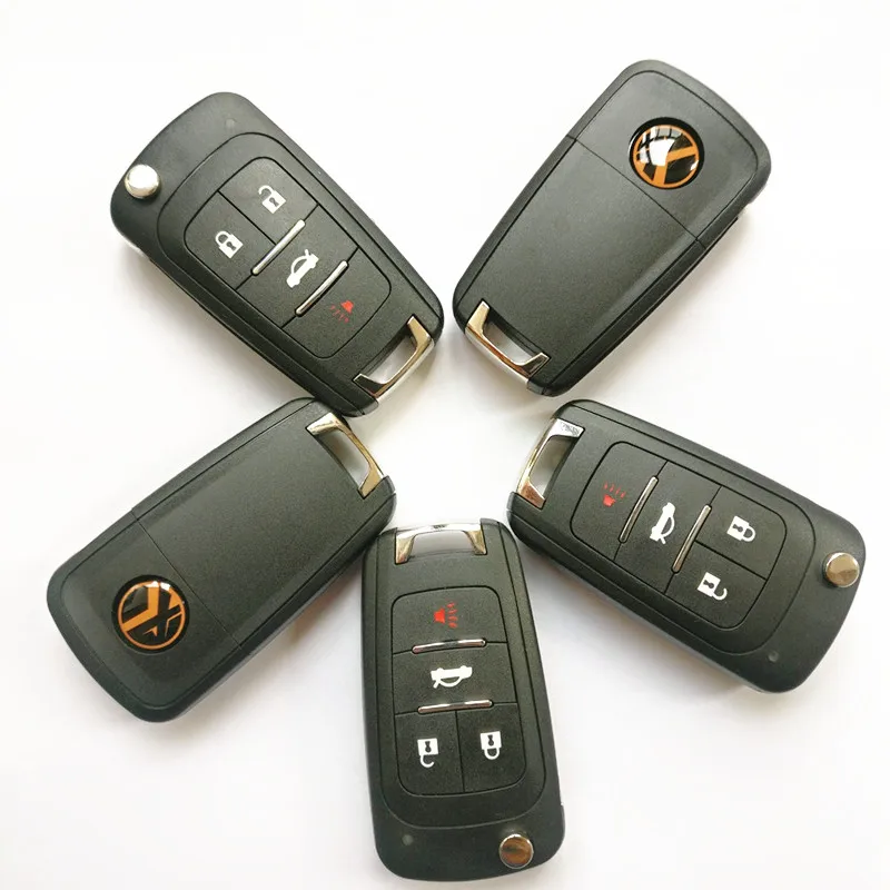 Xhorse XNBU01EN Беспроводной Пульт Дистанционного Управления 4 Кнопки Аксессуары для автомобильных Ключей в стиле Buick для инструментов VVDI2 Английская версия 5 шт./Лот5