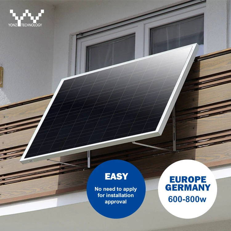 YONZ Германия Микроинвертор 800 Вт Фотоэлектрическая Солнечная Энергетическая Система Balkonkraftwerk Plug & Play2