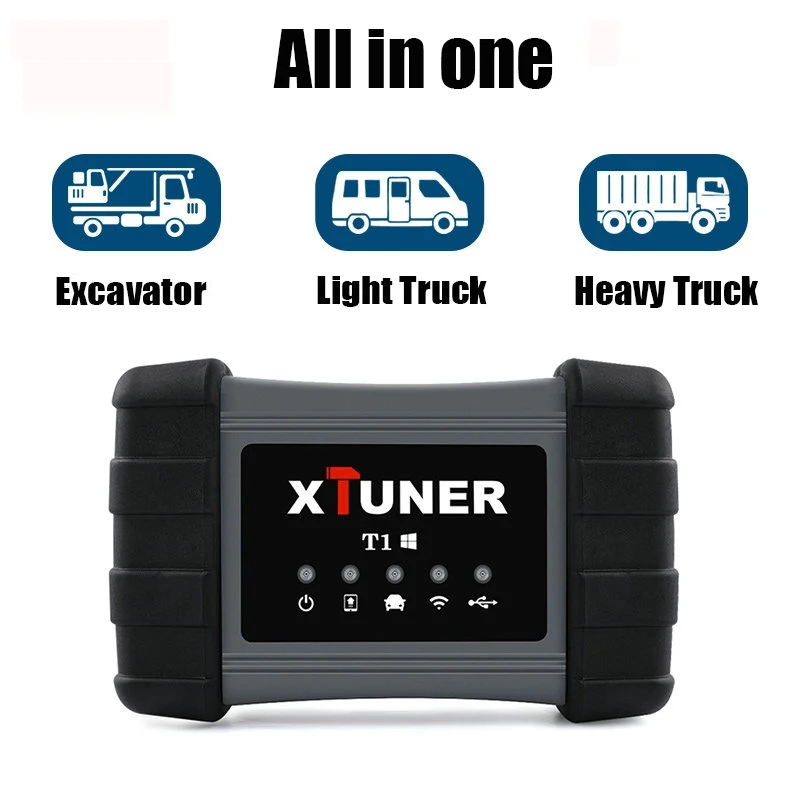 yyhc Бесплатно DHL Профессиональный диагностический сканер для тяжелых грузовиков XTUNER T1 Wi-Fi для большинства грузовиков diese Интеллектуальный диагностический инструмент1